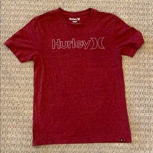 Heather Red Hurley Tee
